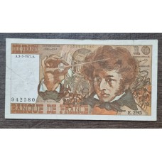 FRANCIA 1977 BILLETE DE 10 FRANCOS BUENO